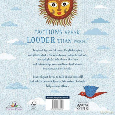 The Peacock Who Talked Too Much: 3 (Storyseeker) - Nicola Deschamps [KSIĄŻKA]