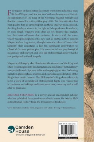 The Philosopher's Ring-Wagner as Thinker and Dramatist: 260 (Studies in German Literature Linguistics and Culture) - Dr Michael Steinberg [KSIĄŻKA]