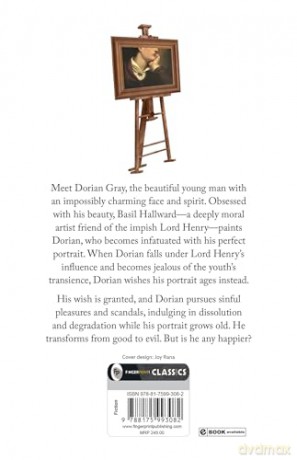 The Picture Of Dorian Gray: Literary Classic Gothic Novel Moral Decay Aestheticism Decadent Society Supernatural Elements a Timeless Psychological Thriller Perfect for Literature Lovers - Oscar Wilde [KSIĄŻKA]