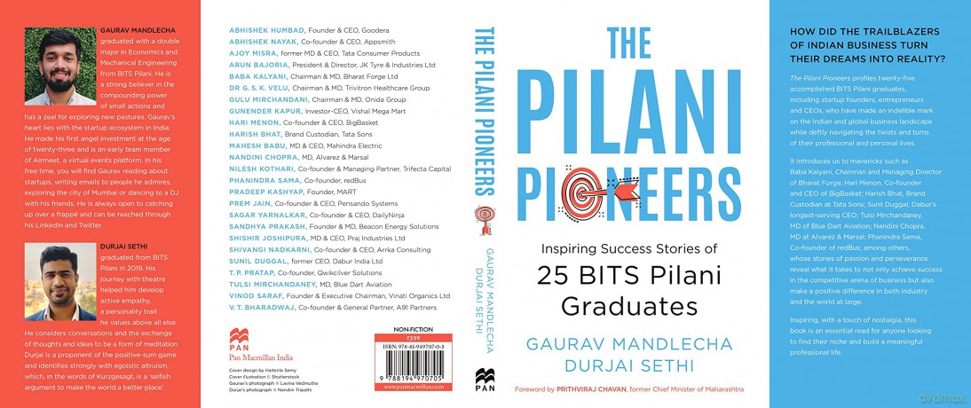 The Pilani Pioneers - Gaurav Mandlecha [KSIĄŻKA]