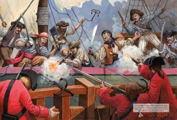 The Pirates of the Caribbean Sea: The Golden Age of Piracy 1600 - 1725 - Alexandra Querengasser [KSIĄŻKA]