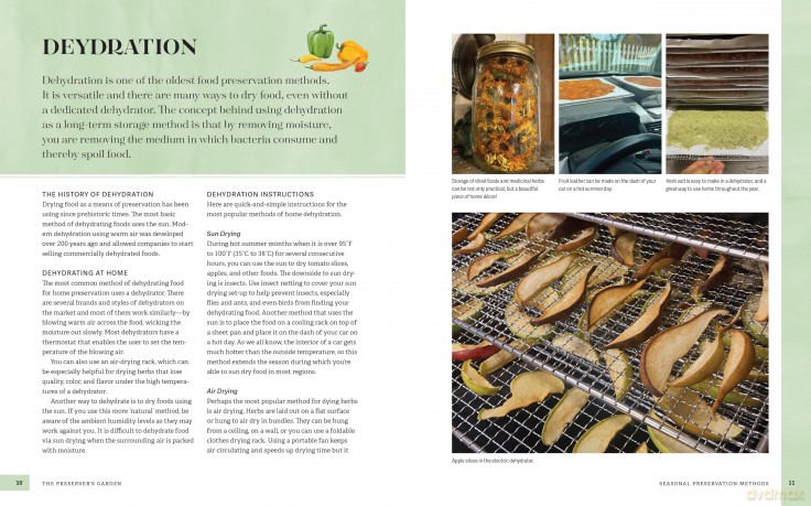 The Preserver's Garden: How to Grow a Garden for Fermenting, Canning, Pickling, Dehydrating, Freeze Drying, and More - Staci and Jeremy Hill [KSIĄŻKA]