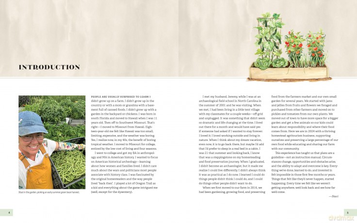 The Preserver's Garden: How to Grow a Garden for Fermenting, Canning, Pickling, Dehydrating, Freeze Drying, and More - Staci and Jeremy Hill [KSIĄŻKA]