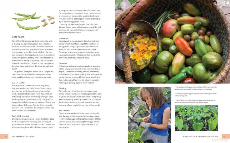 The Preserver's Garden: How to Grow a Garden for Fermenting, Canning, Pickling, Dehydrating, Freeze Drying, and More - Staci and Jeremy Hill [KSIĄŻKA]