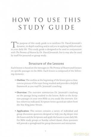 The Promise of Heaven Bible Study Guide: Why You Can Get Excited About Your Eternal Home - Dr. David Jeremiah [KSIĄŻKA]