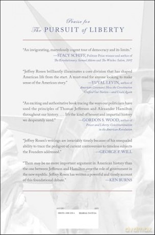 The Pursuit of Liberty: How Hamilton vs. Jefferson Ignited the Lasting Battle Over Power in America - Jeffrey Rosen [KSIĄŻKA]