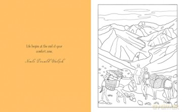 The Road Trip Colouring Book: Over 45 Scenic Images (Arcturus Creative Colouring) - Sharon Montgomery [KSIĄŻKA]