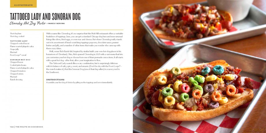 The Route 66 Cookbook: The Best Recipes from Every Stop Along the Way - Linda Ly [KSIĄŻKA]