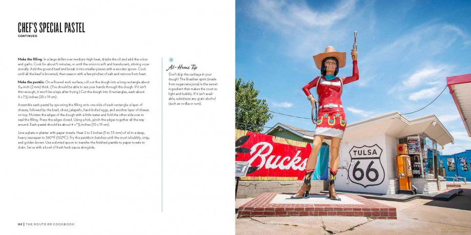 The Route 66 Cookbook: The Best Recipes from Every Stop Along the Way - Linda Ly [KSIĄŻKA]