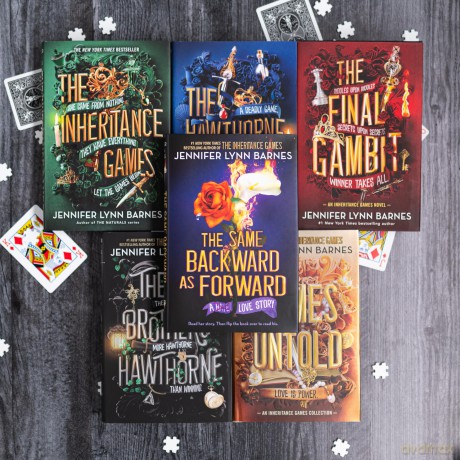 The Same Backward as Forward (Deluxe Limited Edition) (The Inheritance Games) - Jennifer Lynn Barnes [KSIĄŻKA]