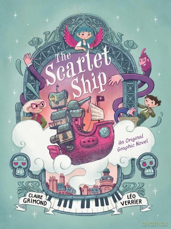 The Scarlet Ship: An Original Graphic Novel - Claire Grimond [KSIĄŻKA]