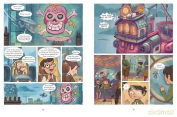 The Scarlet Ship: An Original Graphic Novel - Claire Grimond [KSIĄŻKA]
