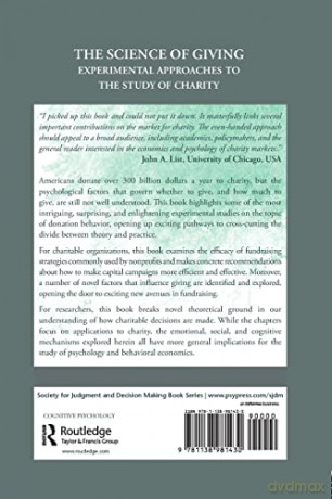 The Science of Giving: Experimental Approaches to the Study of Charity (The Society for Judgment and Decision Making Series) - Daniel M. Oppenheimer [KSIĄŻKA]