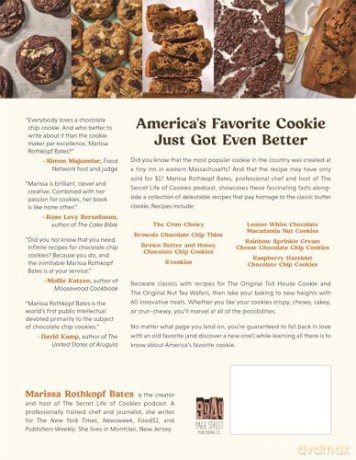 The Secret Life of Chocolate Chip Cookies: Exciting New Ways to Enjoy Everyone's Favorite Dessert - Marissa Rothkopf Bates [KSIĄŻKA]