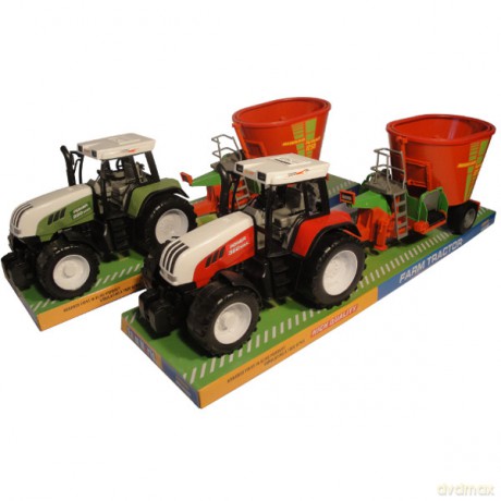 SWEDE Traktor z Maszyną [ZABAWKA]