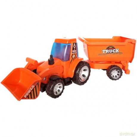 SWEDE Traktor z przyczepą [ZABAWKA]