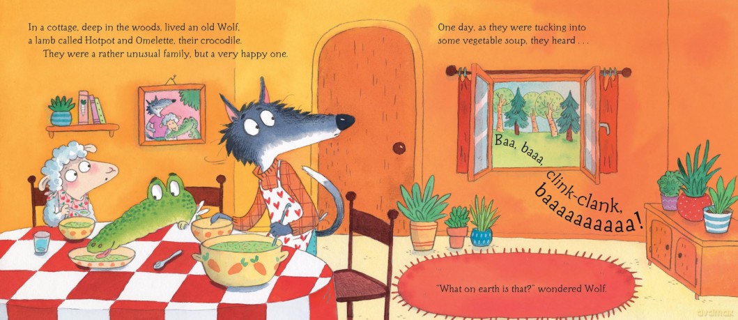 The Sheep Who Came for Dinner (The Lamb Who Came For Dinner, 8) - Steve Smallman [KSIĄŻKA]
