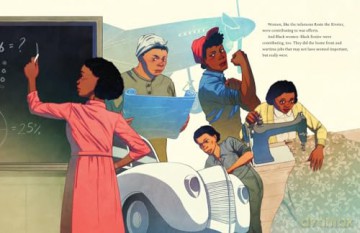 The Six Triple Eight: A True Story of the Black Woman Battalion of World War II - Tonya Abari [KSIĄŻKA]