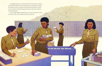 The Six Triple Eight: A True Story of the Black Woman Battalion of World War II - Tonya Abari [KSIĄŻKA]