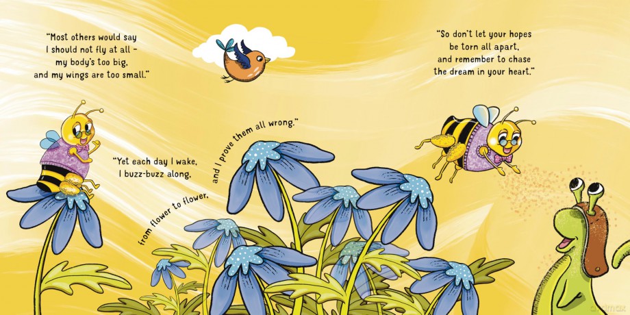 The Slug who Flew: a light-hearted story about learning to believe in yourself, reaching your goals and chasing your dreams - Daniel Couzens [KSIĄŻKA]