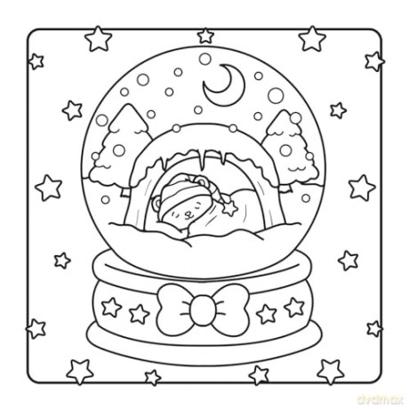 The Snuggly Winter Coloring Book (Cute and Cozy) - Gaynor Carradice [KSIĄŻKA]