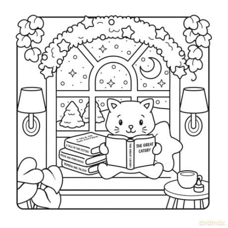 The Snuggly Winter Coloring Book (Cute and Cozy) - Gaynor Carradice [KSIĄŻKA]