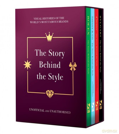The Story Behind the Style Box Set: Visual histories of Tiffany and Co, Cartier, Bulgari and Rolex - Taylor [KSIĄŻKA]
