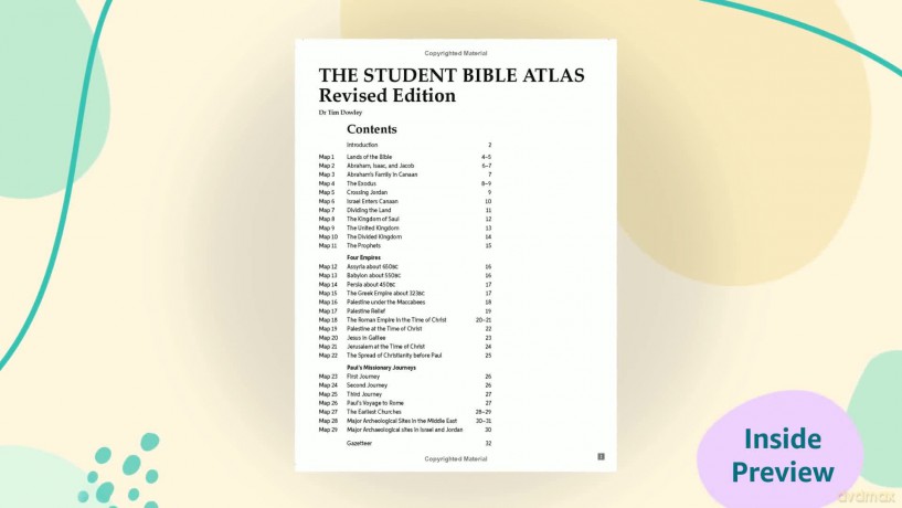 The Student Bible Atlas - Tim Dowley [KSIĄŻKA]