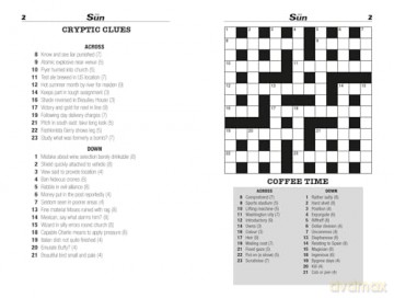 The Sun Two-Speed Crossword Collection 13: 160 two-in-one cryptic and coffee time crosswords (The Sun Puzzle Books) - The Sun [KSIĄŻKA]