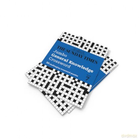 The Sunday Times Jumbo General Knowledge Crossword Book 7: 50 general knowledge crosswords (The Sunday Times Puzzle Books) - The Times Mind Games [KSIĄŻKA]