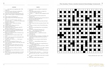 The Sunday Times Jumbo General Knowledge Crossword Book 7: 50 general knowledge crosswords (The Sunday Times Puzzle Books) - The Times Mind Games [KSIĄŻKA]