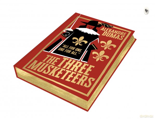 The Three Musketeers (Deluxe Hardbound Edition) (Fp Classics) - Alexandre Dumas [KSIĄŻKA]