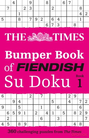 The Times Bumper Book of Fiendish Su Doku book 1: 360 challenging Su Doku puzzles - The Times Mind Games [KSIĄŻKA]