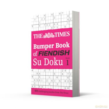 The Times Bumper Book of Fiendish Su Doku book 1: 360 challenging Su Doku puzzles - The Times Mind Games [KSIĄŻKA]