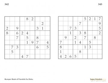 The Times Bumper Book of Fiendish Su Doku book 1: 360 challenging Su Doku puzzles - The Times Mind Games [KSIĄŻKA]