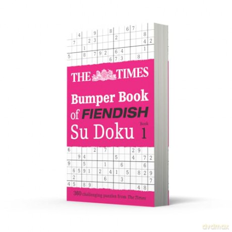 The Times Bumper Book of Fiendish Su Doku book 1: 360 challenging Su Doku puzzles - The Times Mind Games [KSIĄŻKA]