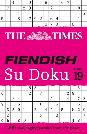 The Times Fiendish Su Doku Book 19: 200 challenging Su Doku puzzles (The Times Su Doku) - The Times Mind Games [KSIĄŻKA]
