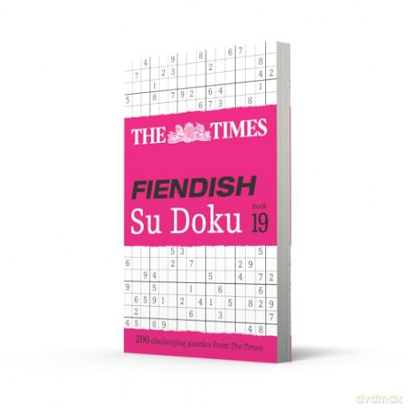 The Times Fiendish Su Doku Book 19: 200 challenging Su Doku puzzles (The Times Su Doku) - The Times Mind Games [KSIĄŻKA]
