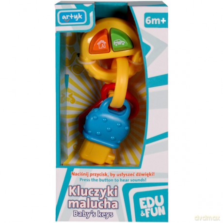 ARTYK Eedu Fun Kluczyki [ZABAWKA]
