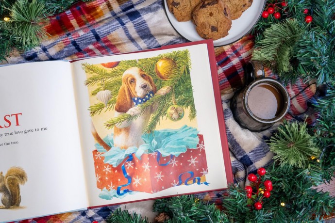 The Twelve Days of Christmas Dogs: The Classic Edition - Amanda Sobotka [KSIĄŻKA]