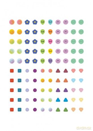 The Ultimate Nail Art Sticker Book: 1,000+ Stickers for Your Nail Art Moment! - Asa Bree Sieracki [KSIĄŻKA]