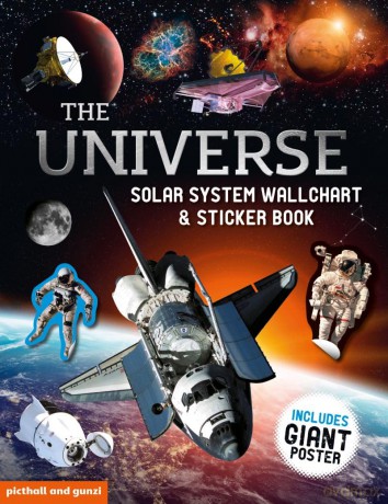 The Universe: Solar System Wallchart Poster and Sticker Book (Need to Know Sticker Books) - David Murray [KSIĄŻKA]