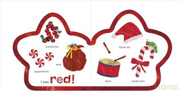 The Very Hungry Caterpillar's Christmas Colors - Eric Carle [KSIĄŻKA]