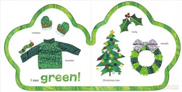 The Very Hungry Caterpillar's Christmas Colors - Eric Carle [KSIĄŻKA]