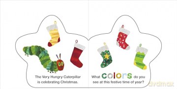The Very Hungry Caterpillar's Christmas Colors - Eric Carle [KSIĄŻKA]