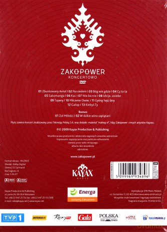 Zakopower: Zakopower Koncertowo (digipack) [DVD]