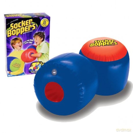 SOCKER BOPPERS Dmuchane rękawice bokser [ZABAWKA]