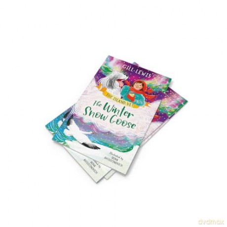 The Winter Snow Goose: (Dyslexia-friendly): Book 4 (The Island Vet) - Gill Lewis [KSIĄŻKA]