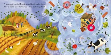 The Wizard of Oz: A push, pull, slide retelling of a beloved classic children's story for toddlers (Campbell First Stories) - Campbell Books [KSIĄŻKA]