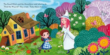 The Wizard of Oz: A push, pull, slide retelling of a beloved classic children's story for toddlers (Campbell First Stories) - Campbell Books [KSIĄŻKA]